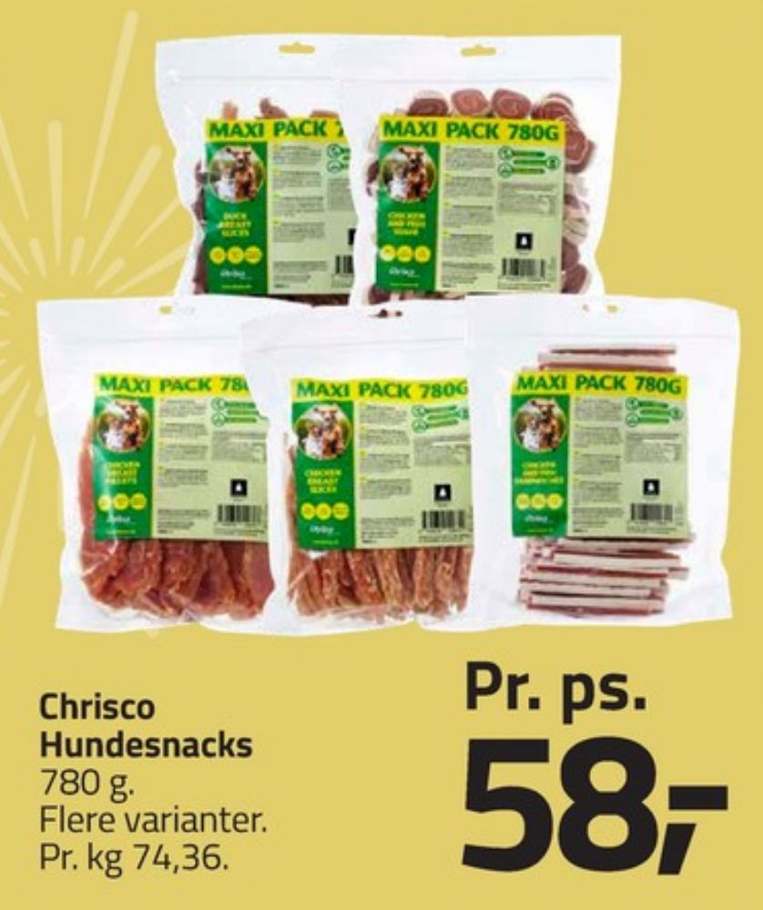 Chrisco, Hundesnacks