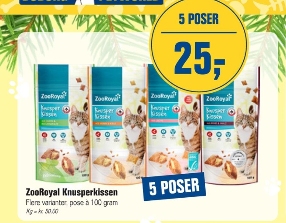 ZooRoyal, Kattesnacks