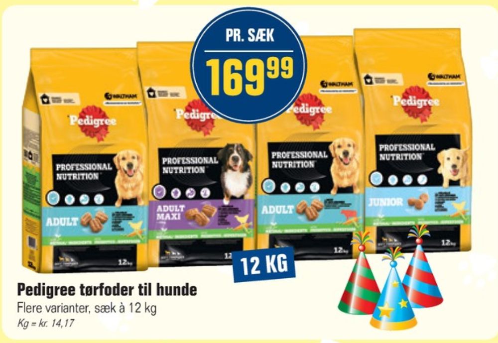 Pedigree, Hundefoder