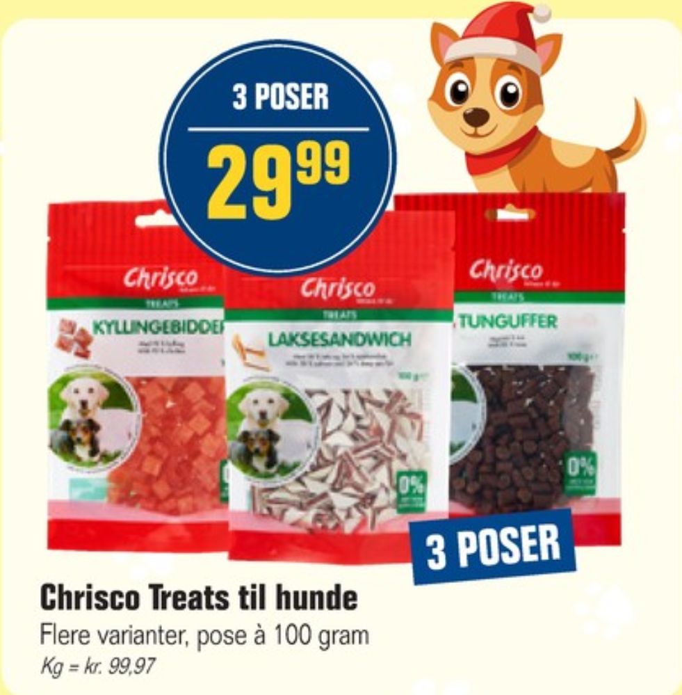 Chrisco, Hundesnacks