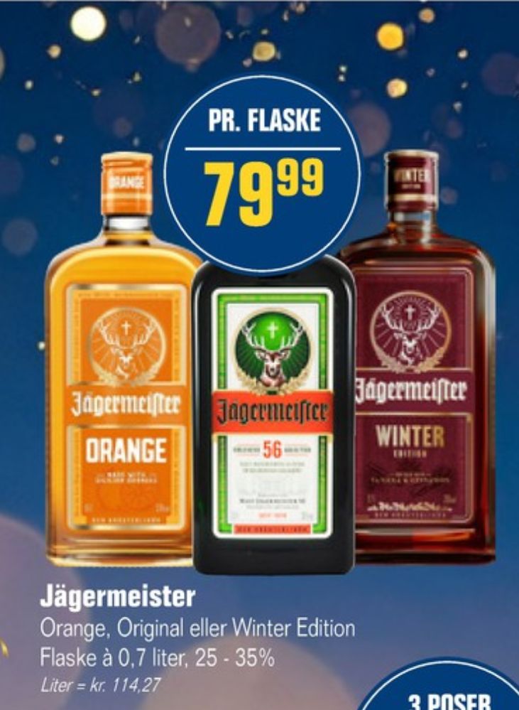 Jägermeister Orange, Bitter