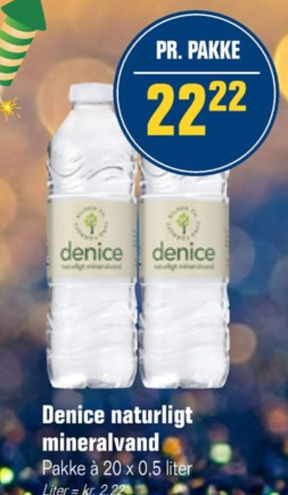 Denice, Kildevand 20 pk.