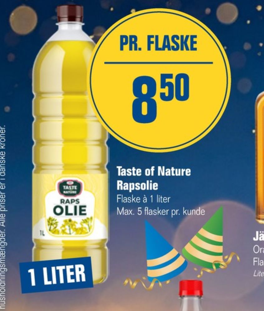 Taste of Nature, Rapsolie