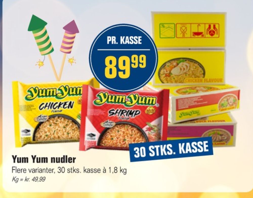 Yum Yum, Nudler Vegetable