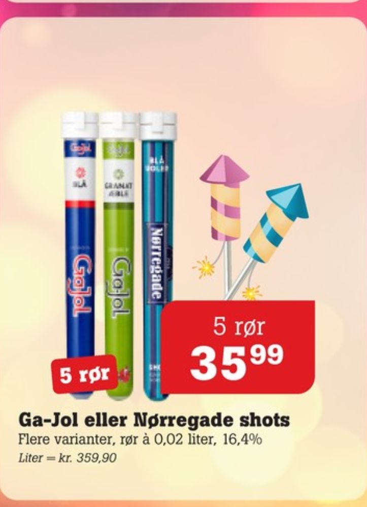 Nørregade Shots Blå Ugler, Shots