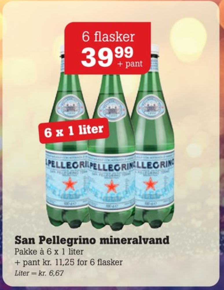 San Pellegrino, Mineralvand med brus