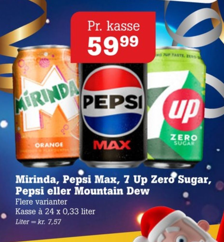 7-up Zero, Sportsvand 24 pk. 