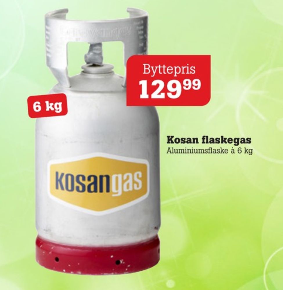 Kosan, Gasflaske