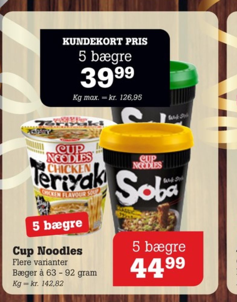 Cup Noodles, Soba Classic Noodles