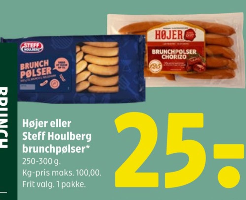 Højer Pølser, Brunchpølser Chorizo