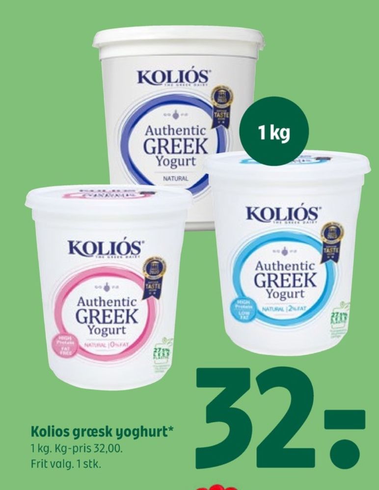 KOLIOS, Greek Yoghurt Naturel 2%