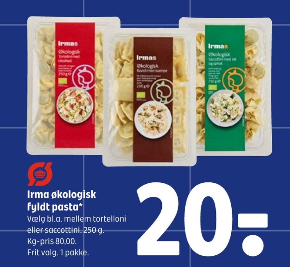 Irmas, Tortellini med Oksekød