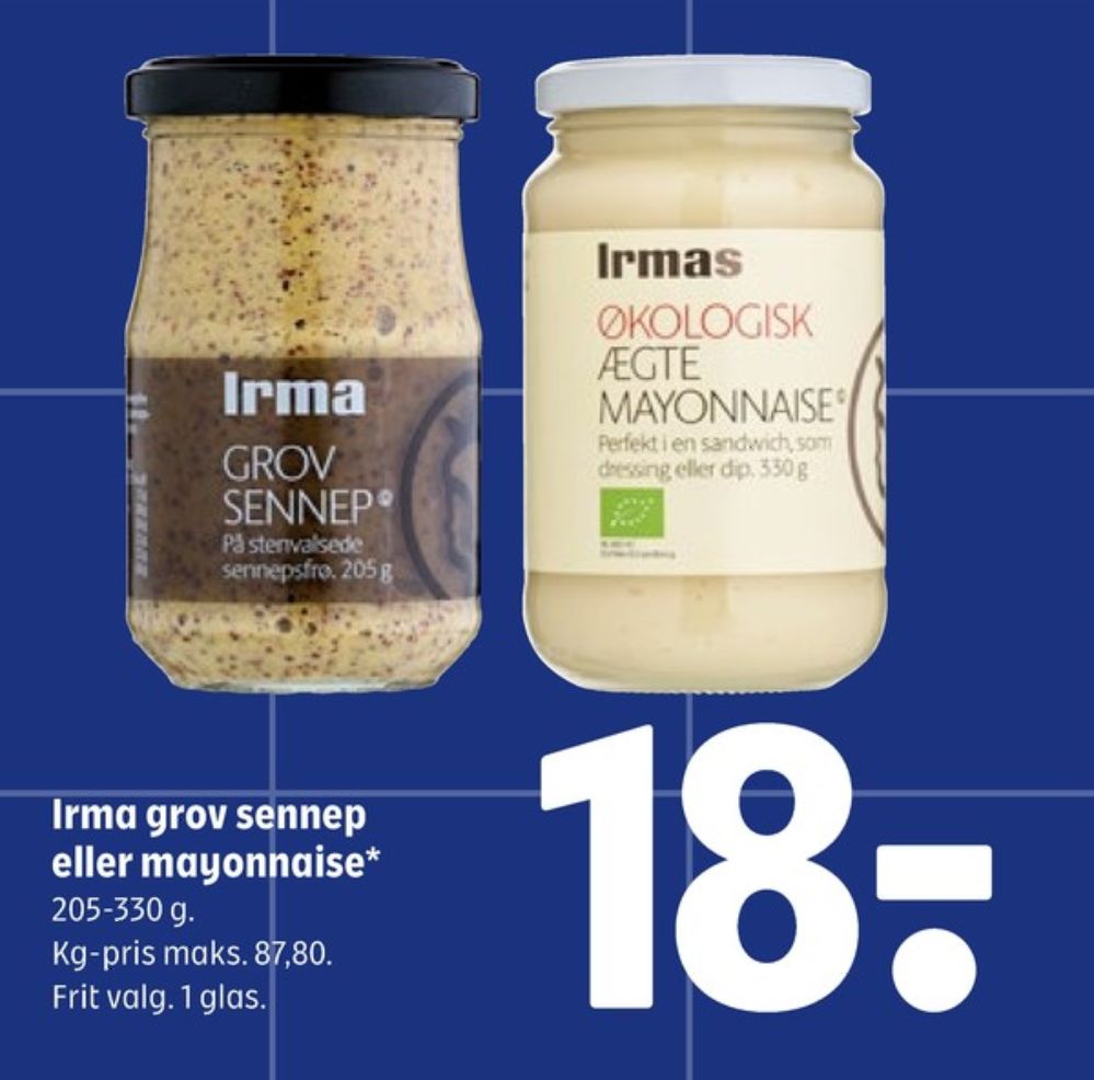 Irmas, Mayonnaise