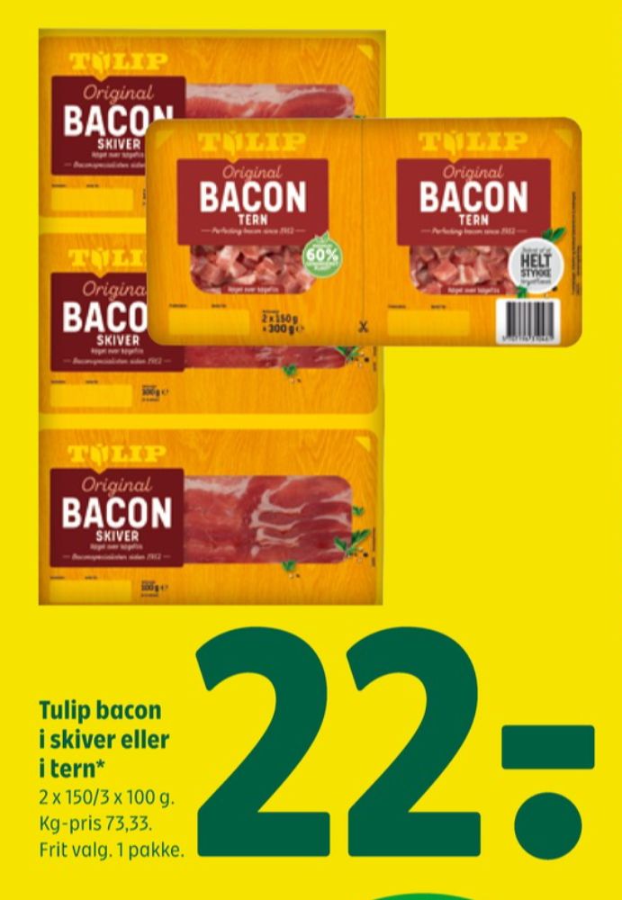 Tulip, Baconskiver