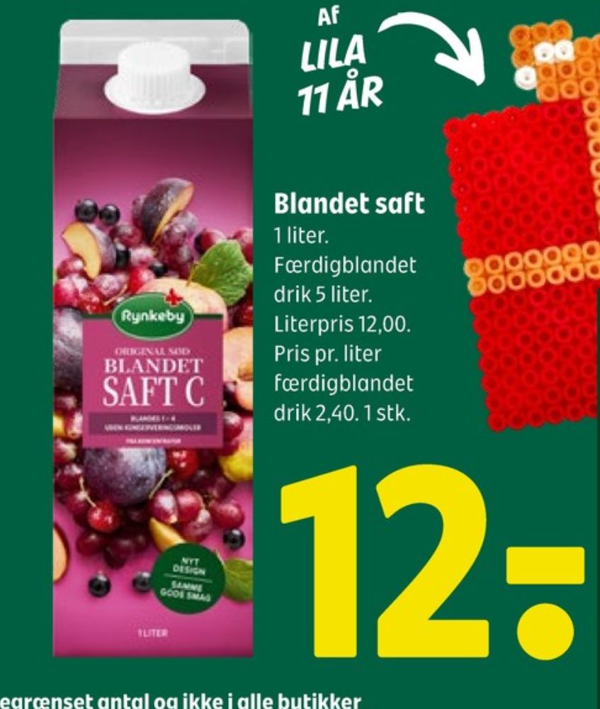 Rynkeby, Blandet Saft C