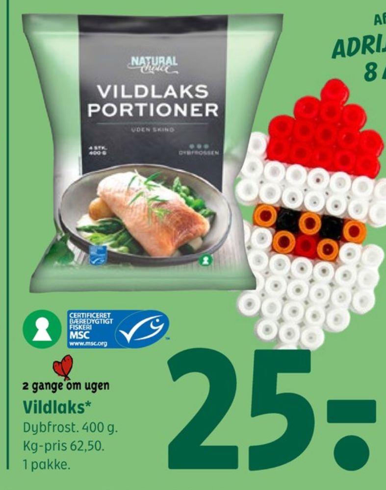 Natural Choice, Lakseportioner