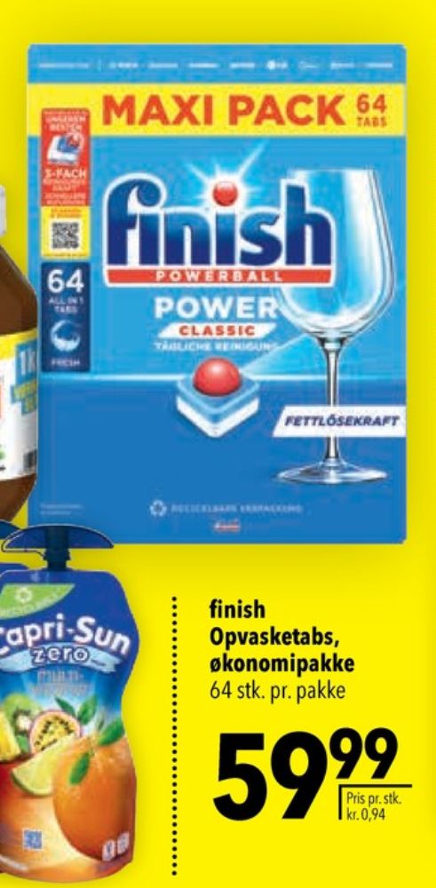 Finish, Maskinopvask-tabs