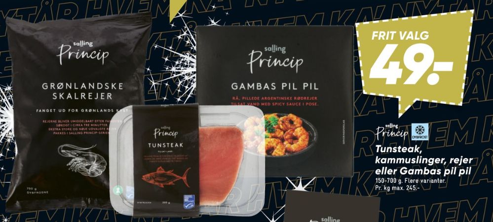 Salling Princip, Skalrejer