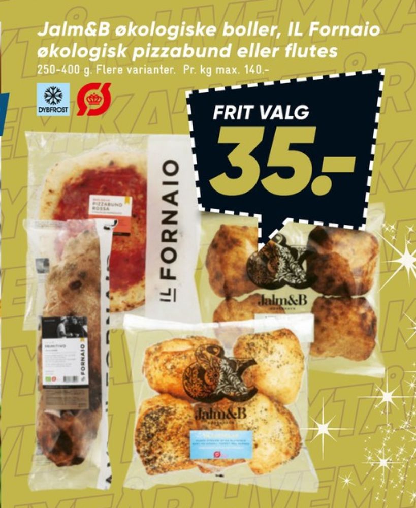 Il Fornaio, Pizzabunde