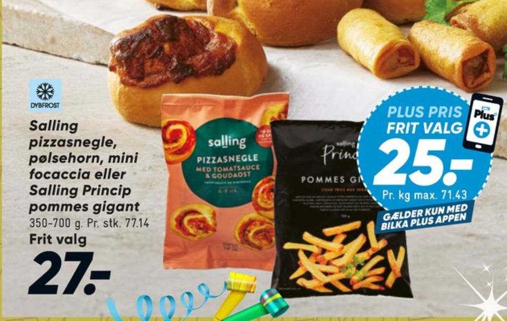 Salling Princip, Pommes Gigant