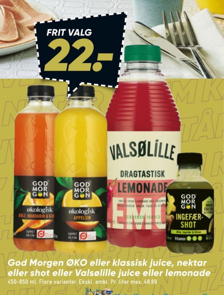 GodMorgen, Appelsinjuice