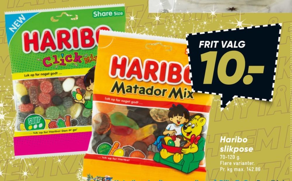 Haribo Click Mix, Slikposer