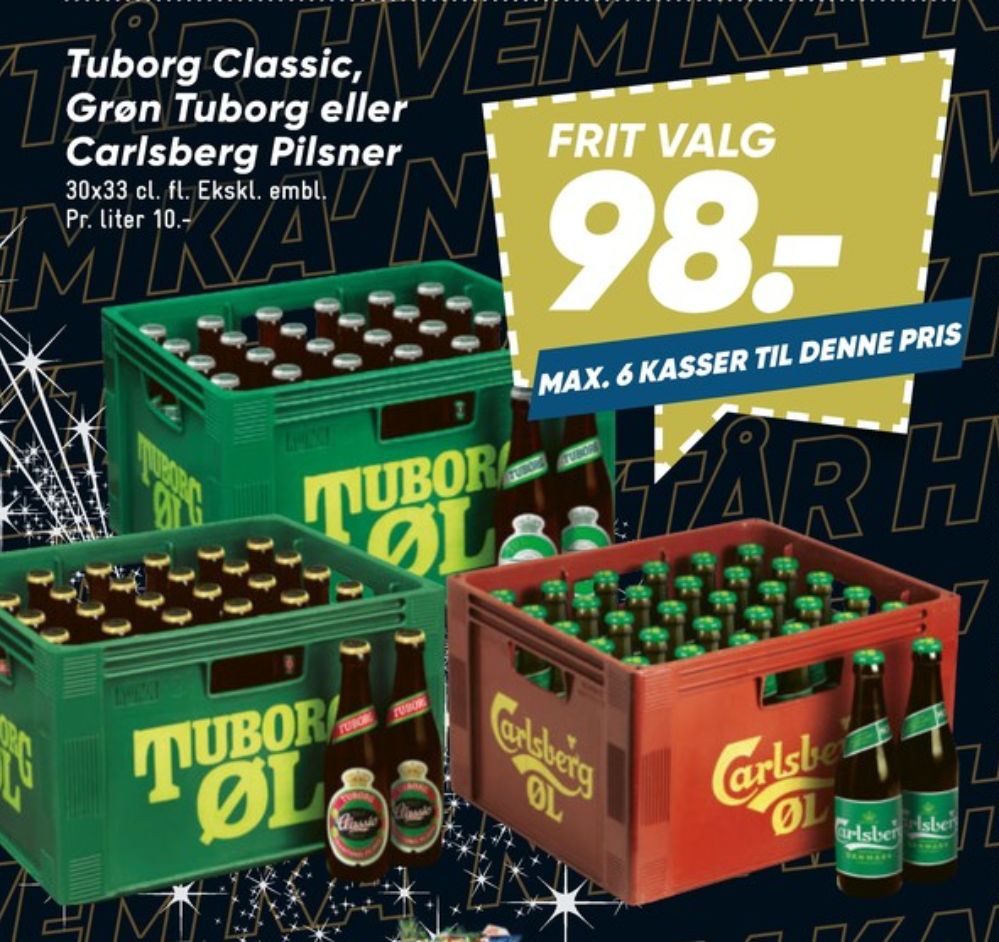 Tuborg Grøn, Øl