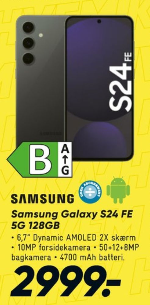 Samsung Galaxy S24 FE, Mobiltelefon