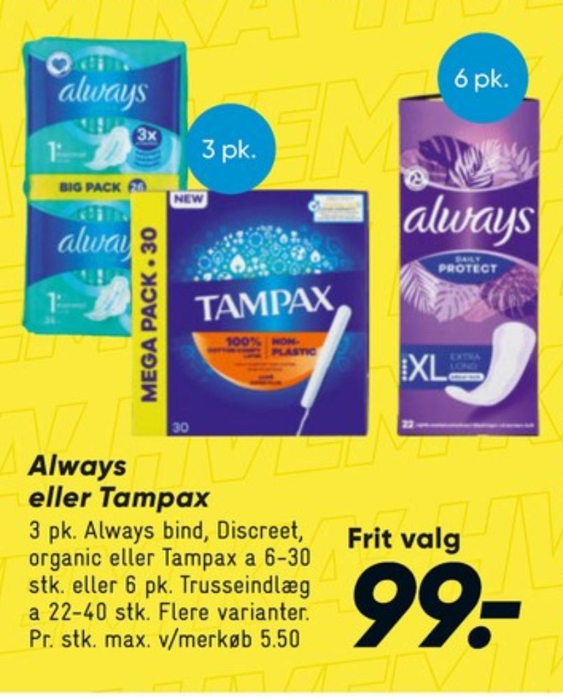 Always, Trusseindlæg