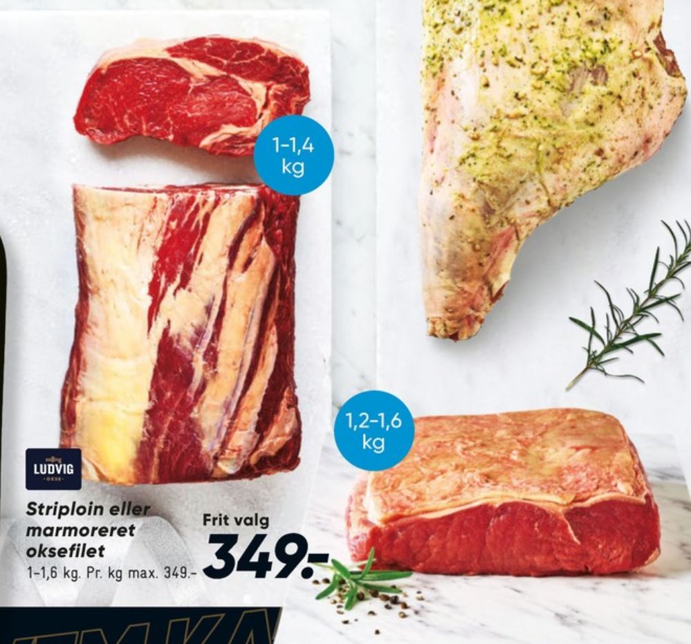 Salling Ludvig, Oksestriploin