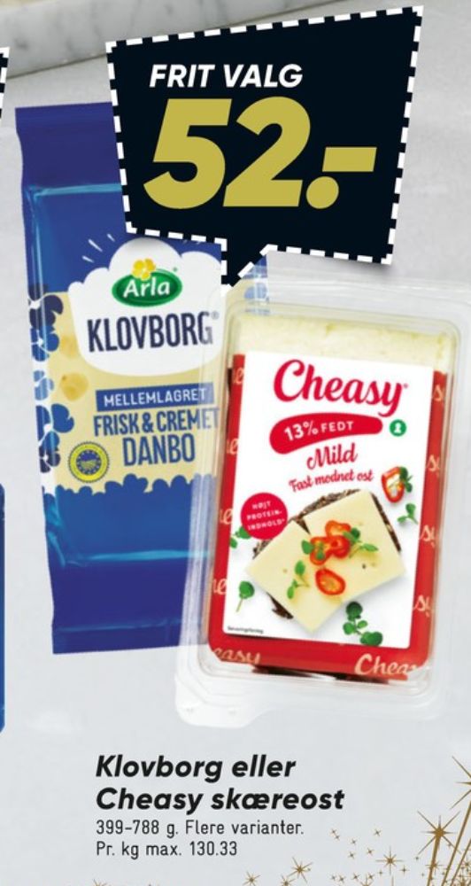 Cheasy, Skæreost Mild 13%