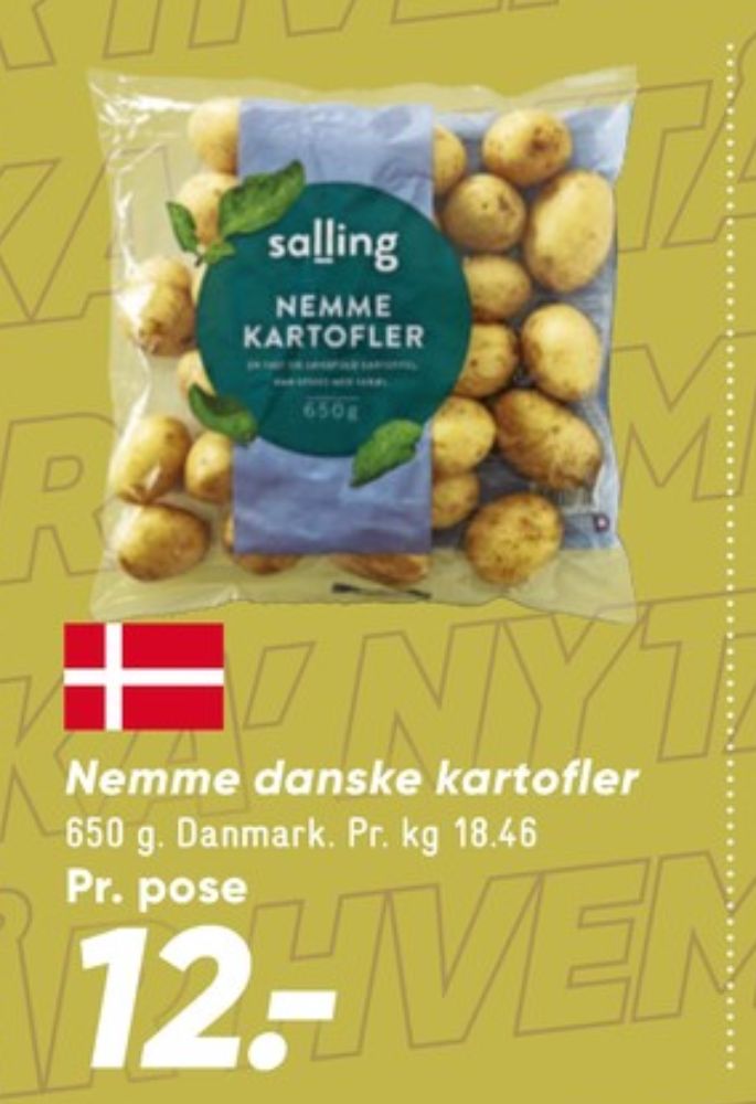 Salling, Kartofler