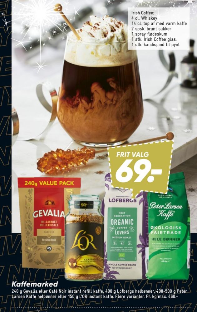 Peter Larsen, Kaffebønner