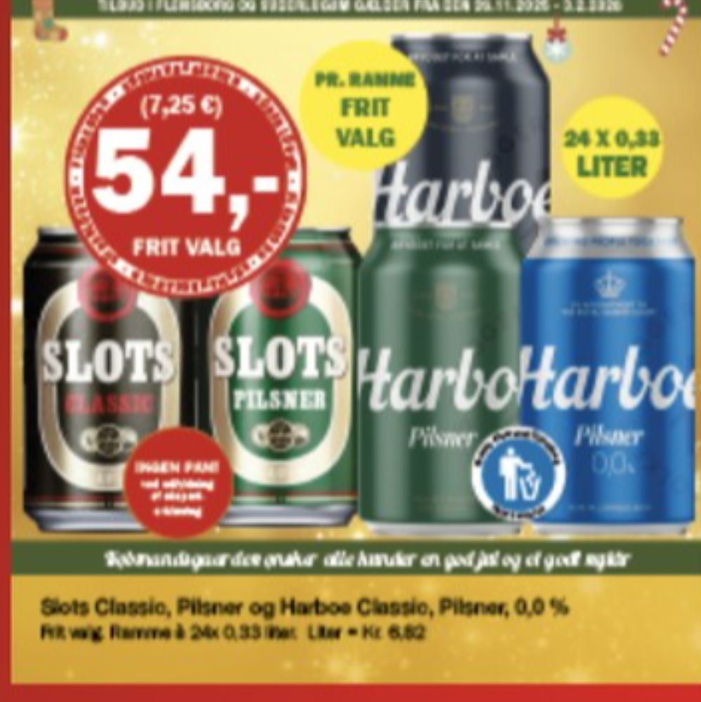 Slots Classic, Øl 24 pk.