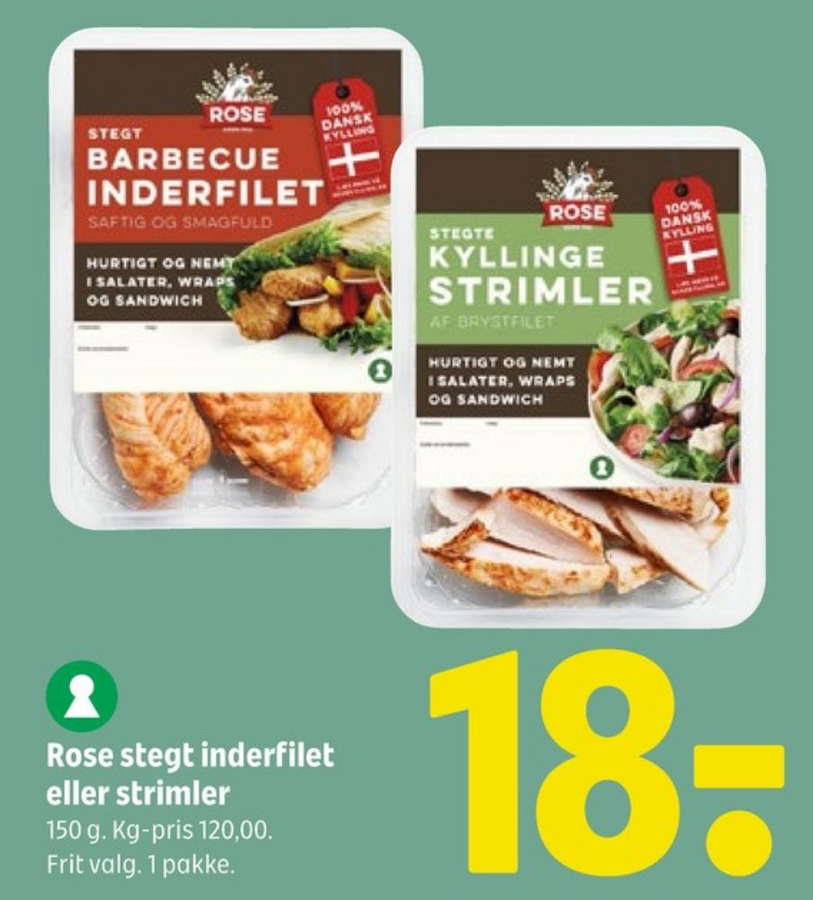 Rose, Kyllingeinderfilet