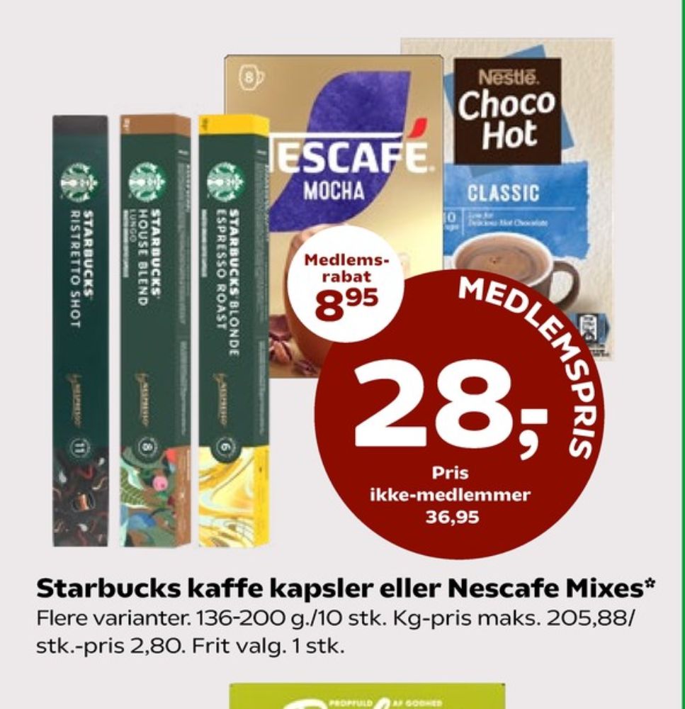 Starbucks Ristretto Shot, Kaffekapsler