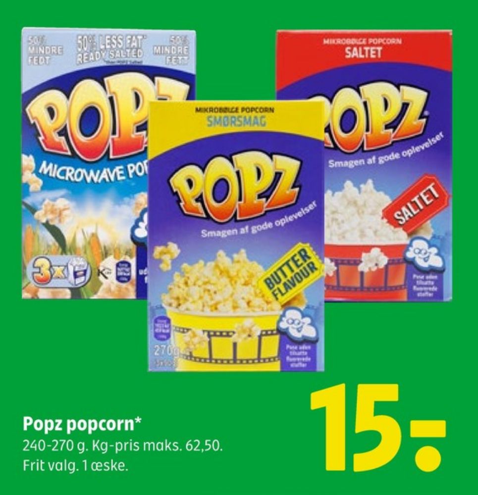 Popz, Popcorn Salted