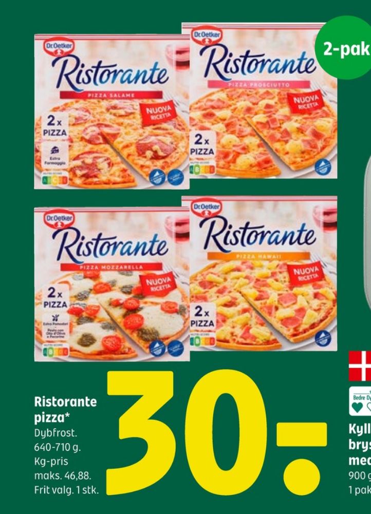 Ristorante, Pizza Hawaii