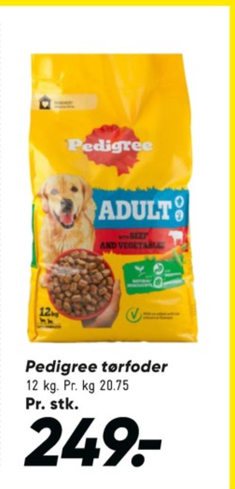 Pedigree, Hundefoder