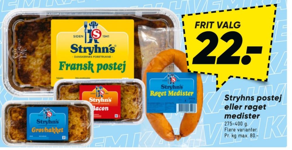 Stryhns Grovhakket, Leverpostej