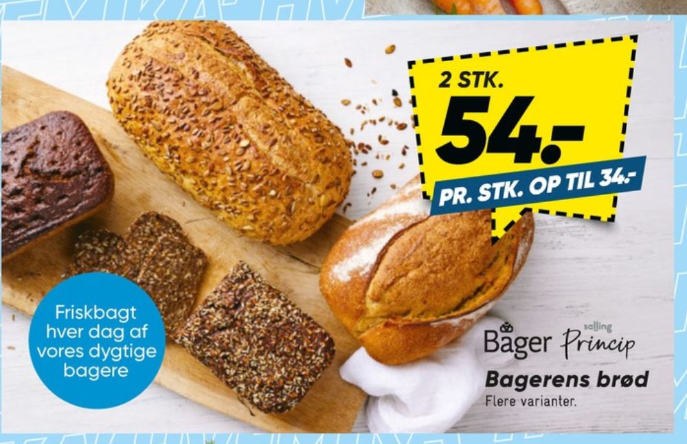 Salling Princip, Bageren rugbrød