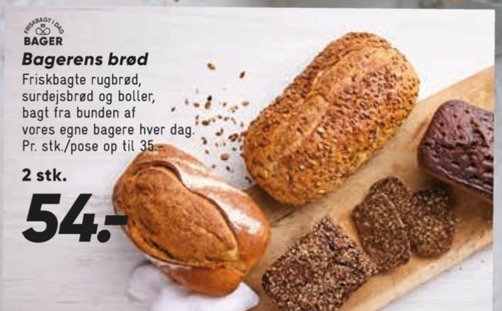 Salling Princip, Bageren hvedebrød