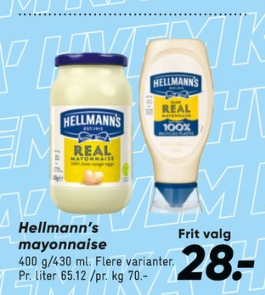 Hellmanns, Mayonnaise Real