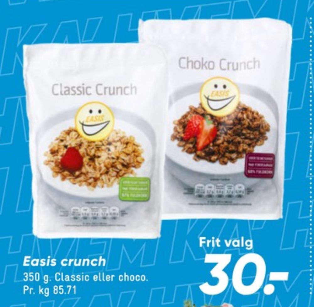 Easis, Classic Crunch