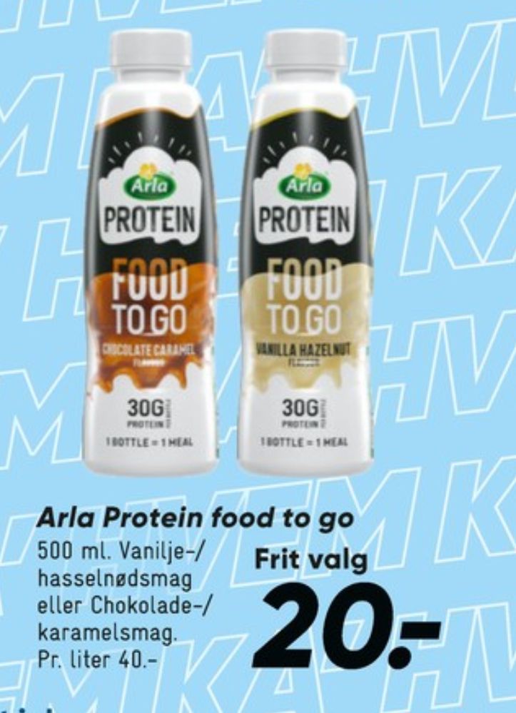 Arla Protein Food To Go, Proteindrik Vanilla Hazelnut