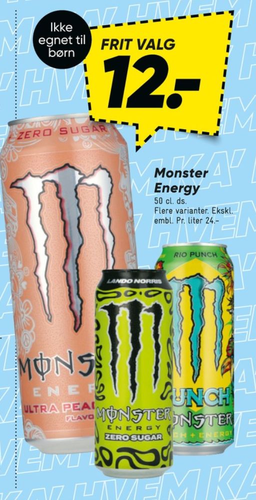 Monster Ultra Peachy Keen, Energidrik