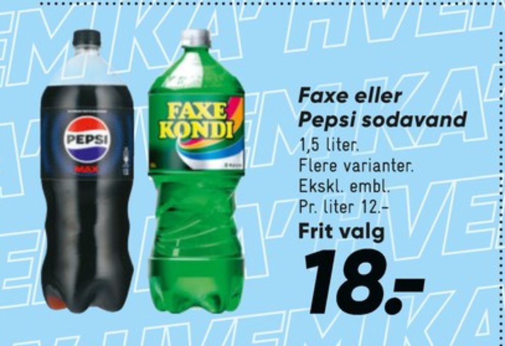 Faxe Kondi 0 Kalorier, Sportssodavand