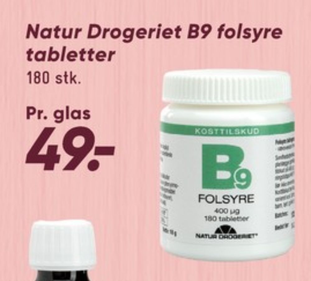 Natur Drogeriet, Kosttilskud