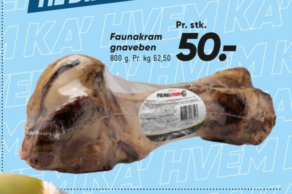 Faunakram, Hundesnacks