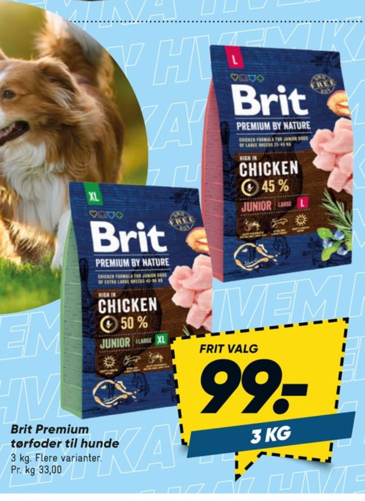 Brit Premium, Hundefoder